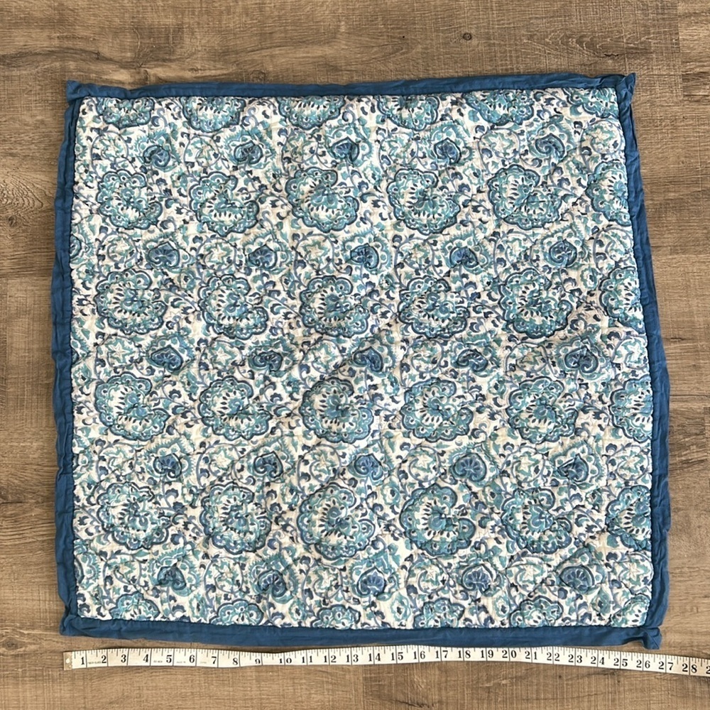P Barn Quilted Paisley Print Pillowcase Sham Nancy Meyers Look
